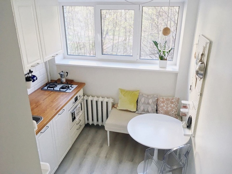 Однокомнатная хрущевка: варианты зонирования, советы по ремонту и примеры проектов (96 фото)