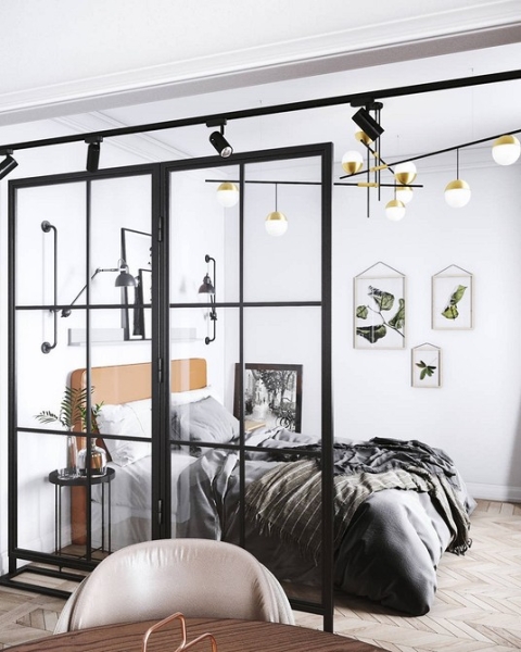 Однокомнатная хрущевка: варианты зонирования, советы по ремонту и примеры проектов (96 фото)