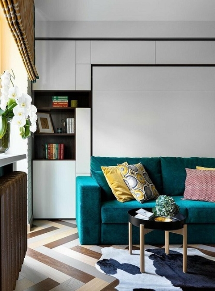 Однокомнатная хрущевка: варианты зонирования, советы по ремонту и примеры проектов (96 фото)