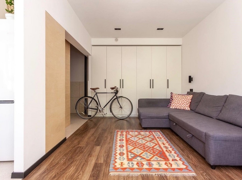 Однокомнатная хрущевка: варианты зонирования, советы по ремонту и примеры проектов (96 фото)