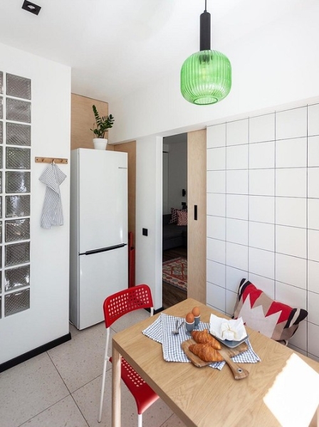 Однокомнатная хрущевка: варианты зонирования, советы по ремонту и примеры проектов (96 фото)