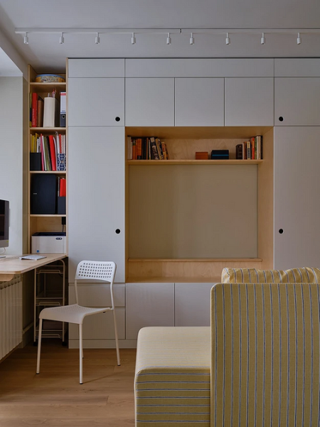 Однокомнатная хрущевка: варианты зонирования, советы по ремонту и примеры проектов (96 фото)