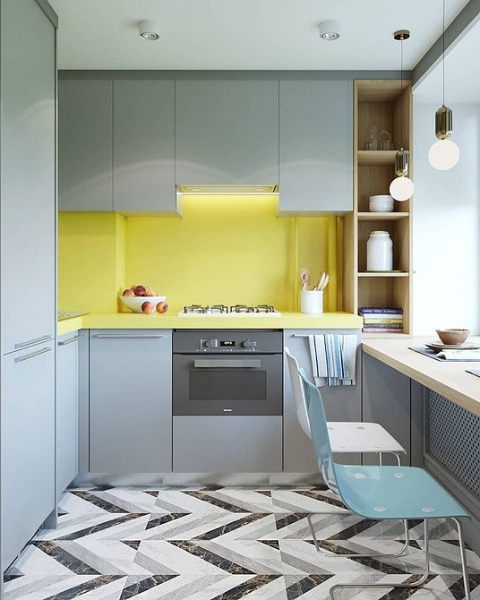 Однокомнатная хрущевка: варианты зонирования, советы по ремонту и примеры проектов (96 фото)