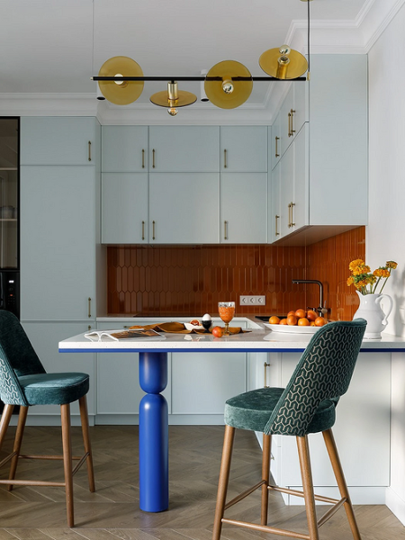 Оранжевый цвет в интерьере: как применять и с чем сочетать (133 фото)