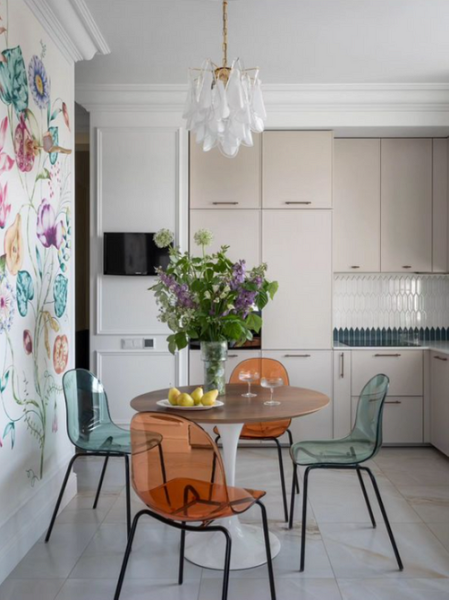 Оранжевый цвет в интерьере: как применять и с чем сочетать (133 фото)