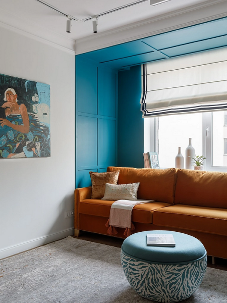 Оранжевый цвет в интерьере: как применять и с чем сочетать (133 фото)