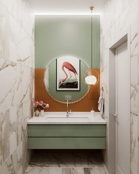 Оранжевый цвет в интерьере: как применять и с чем сочетать (133 фото)