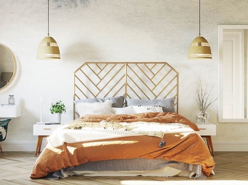 Оранжевый цвет в интерьере: как применять и с чем сочетать (133 фото)