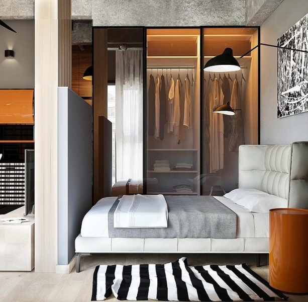 Оранжевый цвет в интерьере: как применять и с чем сочетать (133 фото)