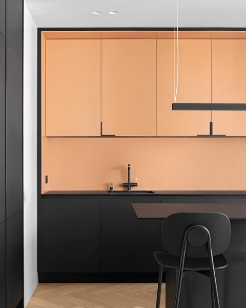 Оранжевый цвет в интерьере: как применять и с чем сочетать (133 фото)