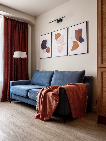 Оранжевый цвет в интерьере: как применять и с чем сочетать (133 фото)