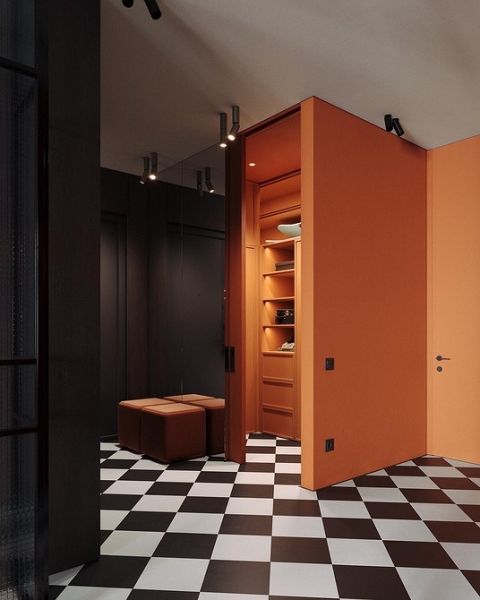 Оранжевый цвет в интерьере: как применять и с чем сочетать (133 фото)