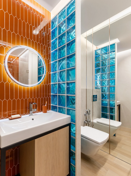 Оранжевый цвет в интерьере: как применять и с чем сочетать (133 фото)