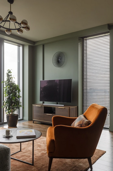 Оранжевый цвет в интерьере: как применять и с чем сочетать (133 фото)