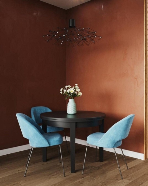 Оранжевый цвет в интерьере: как применять и с чем сочетать (133 фото)