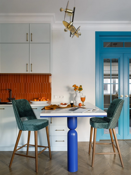 Оранжевый цвет в интерьере: как применять и с чем сочетать (133 фото)