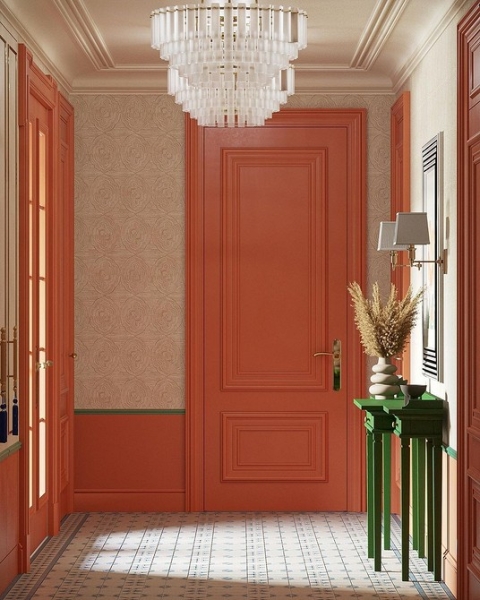 Оранжевый цвет в интерьере: как применять и с чем сочетать (133 фото)