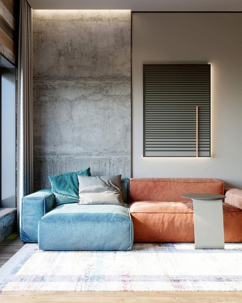 Оранжевый цвет в интерьере: как применять и с чем сочетать (133 фото)