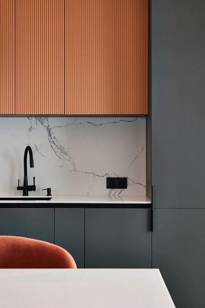 Оранжевый цвет в интерьере: как применять и с чем сочетать (133 фото)