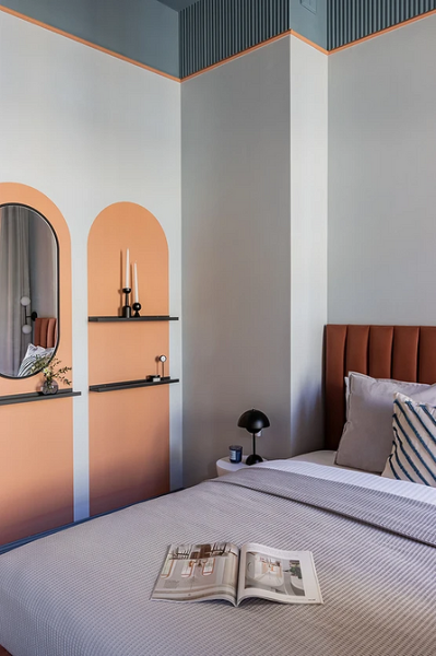 Оранжевый цвет в интерьере: как применять и с чем сочетать (133 фото)