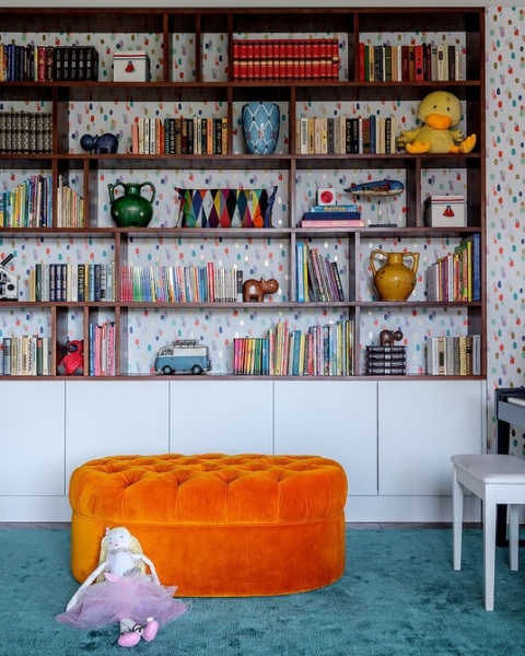 Оранжевый цвет в интерьере: как применять и с чем сочетать (133 фото)