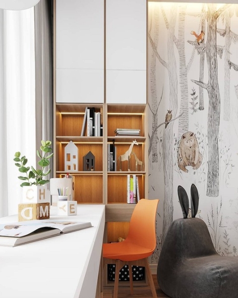 Оранжевый цвет в интерьере: как применять и с чем сочетать (133 фото)