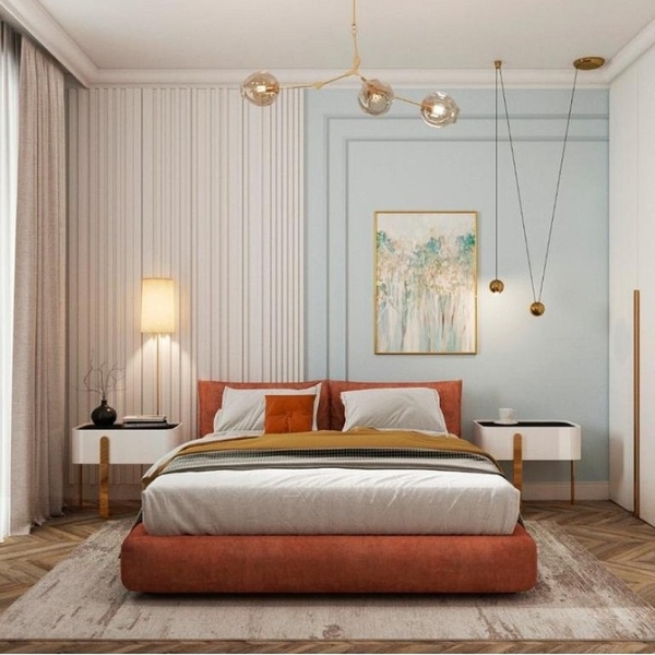 Оранжевый цвет в интерьере: как применять и с чем сочетать (133 фото)