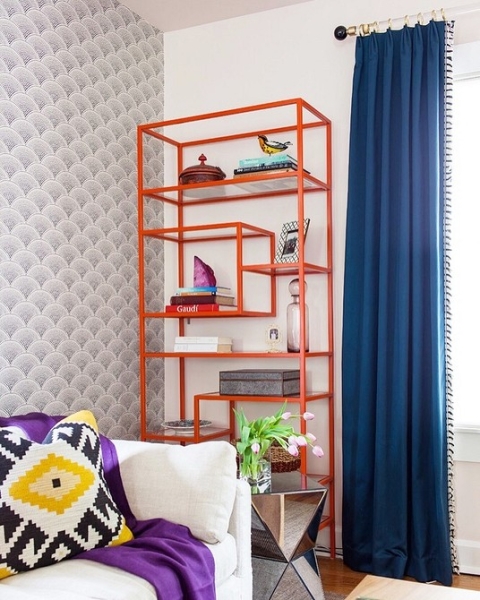 Оранжевый цвет в интерьере: как применять и с чем сочетать (133 фото)