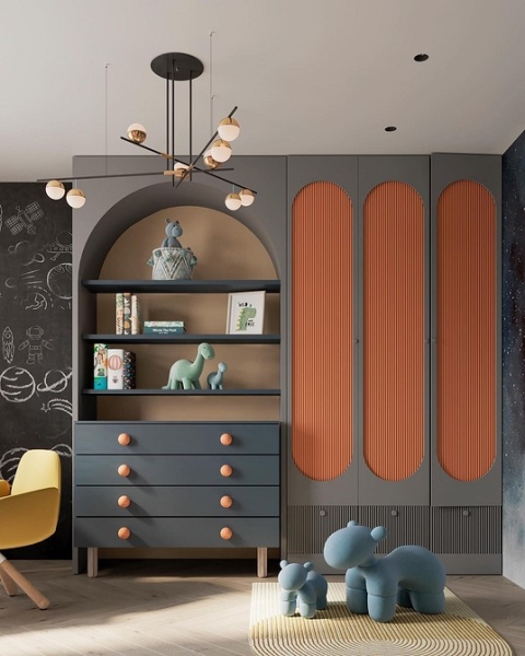 Оранжевый цвет в интерьере: как применять и с чем сочетать (133 фото)