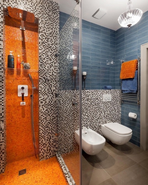 Оранжевый цвет в интерьере: как применять и с чем сочетать (133 фото)