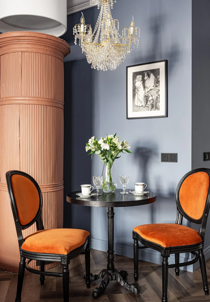 Оранжевый цвет в интерьере: как применять и с чем сочетать (133 фото)