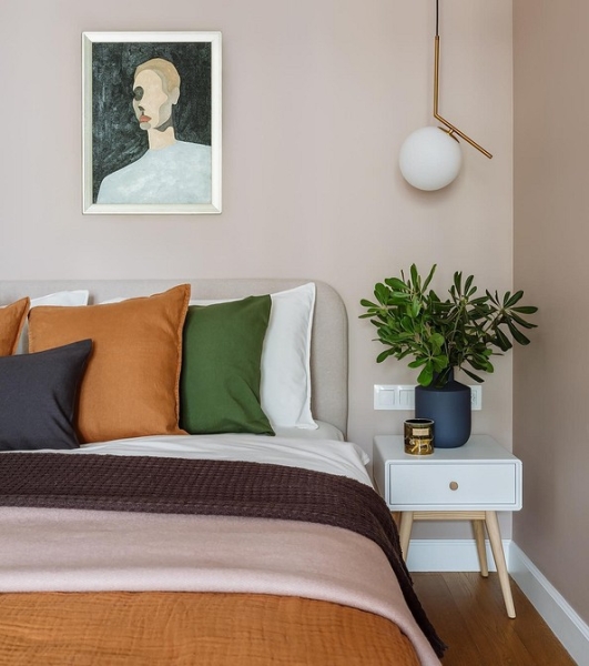 Оранжевый цвет в интерьере: как применять и с чем сочетать (133 фото)