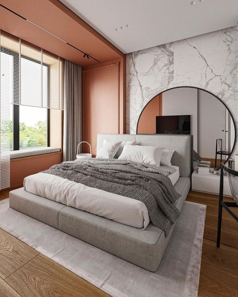 Оранжевый цвет в интерьере: как применять и с чем сочетать (133 фото)