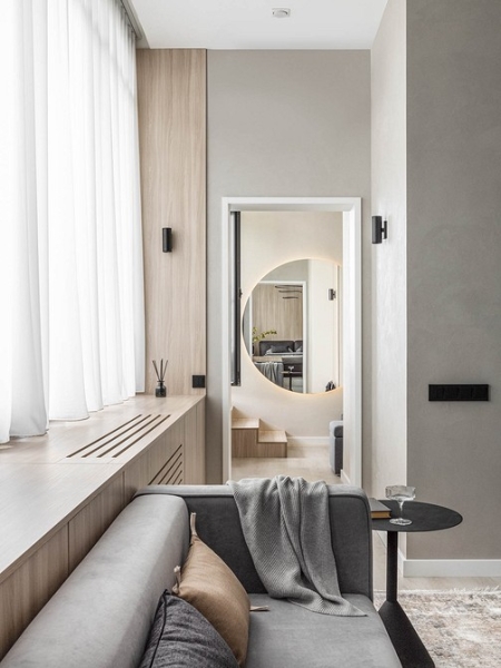 «Пентхаус» площадью 46 кв. м! Стильная и необычная квартира в Уфе