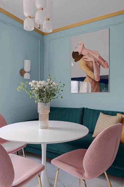 С какими цветами сочетается голубой: 8 лучших идей, примеры от дизайнеров и 92 фото