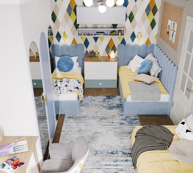 С какими цветами сочетается голубой: 8 лучших идей, примеры от дизайнеров и 92 фото