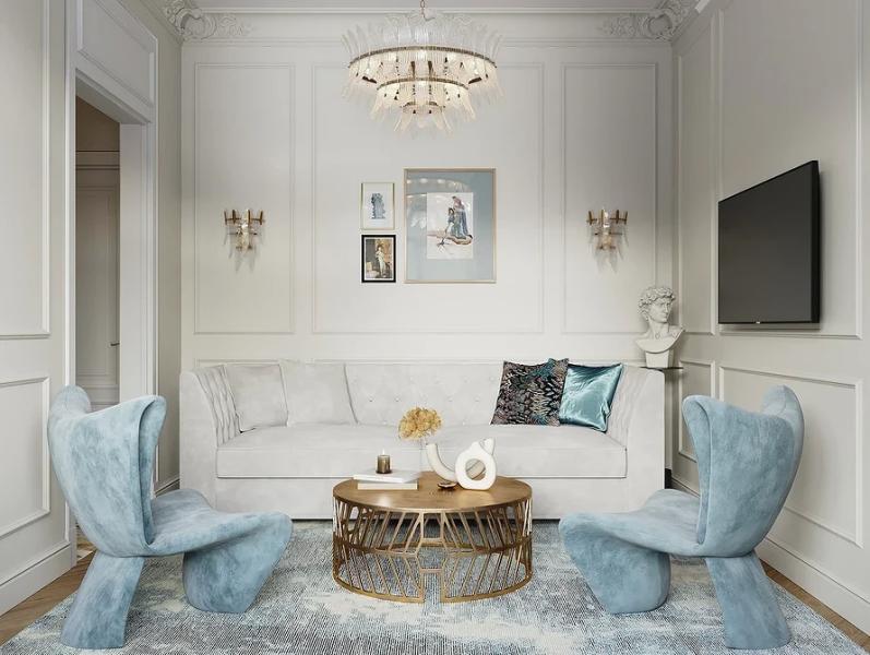 С какими цветами сочетается голубой: 8 лучших идей, примеры от дизайнеров и 92 фото