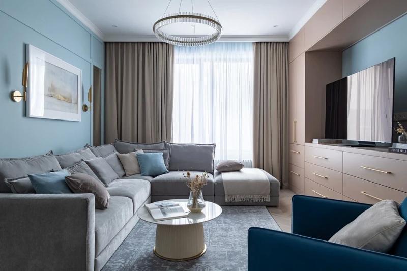 С какими цветами сочетается голубой: 8 лучших идей, примеры от дизайнеров и 92 фото