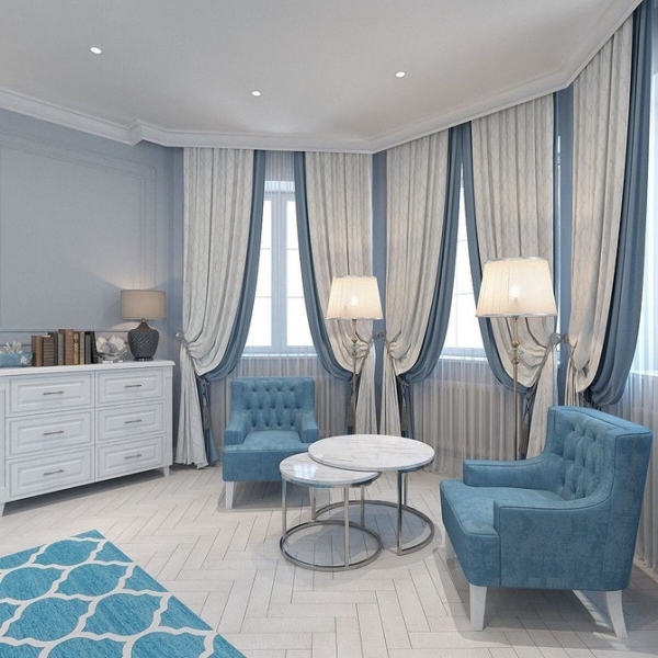 С какими цветами сочетается голубой: 8 лучших идей, примеры от дизайнеров и 92 фото