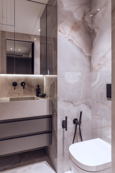 Современная квартира 87 м² для большой семьи