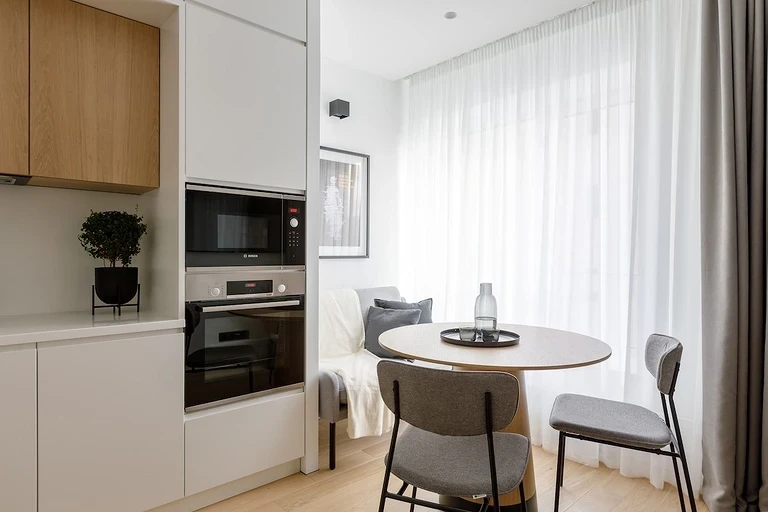 Стол для маленькой кухни: размеры, советы по выбору и 86 вдохновляющих фото