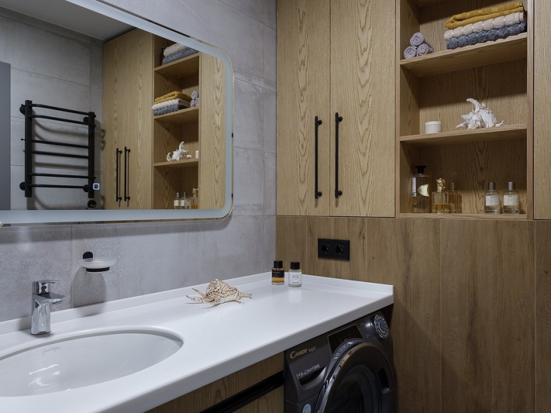 Такого вы еще не видели! Узкая студия 31 кв. м в здании склада типографии «Красная звезда»