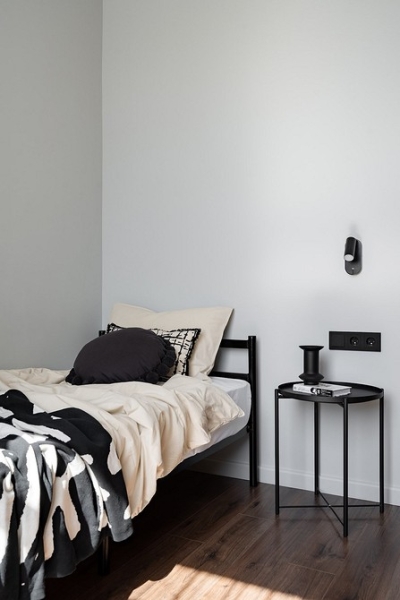 
                                Трешка на пятерых: удобная перепланировка и комфортный интерьер квартиры 74 кв. м                            