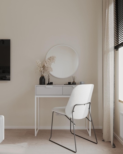 
                                Туалетный столик с зеркалом: какой выбрать и где поставить (80 фото)                            