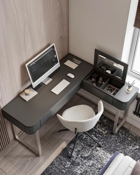 
                                Туалетный столик с зеркалом: какой выбрать и где поставить (80 фото)                            