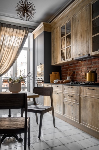 
                                Вы влюбитесь! 7 эффектных фартуков на кухне из проектов дизайнеров                            