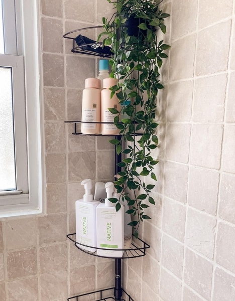 
                                8 красивых идей для хранения в душевой кабине                            