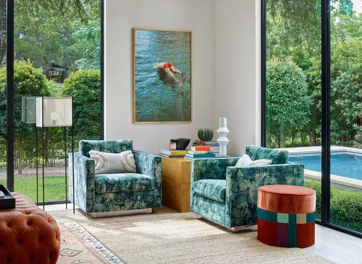 Дом в Остине в цветах Техасского университета