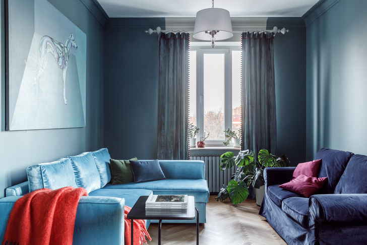 Эклектичная квартира 100 м² в центре Краснодара