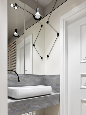 Экологичная квартира в мятных оттенках